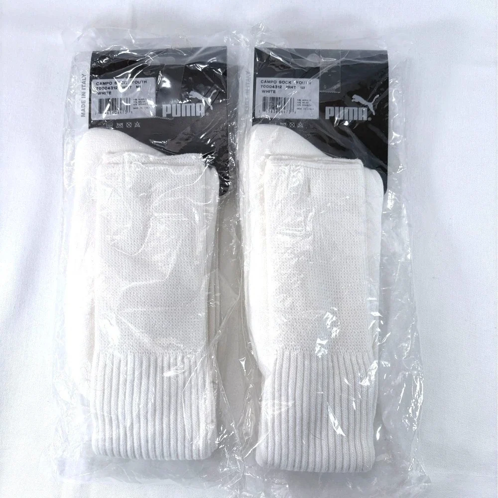 Puma white soccer